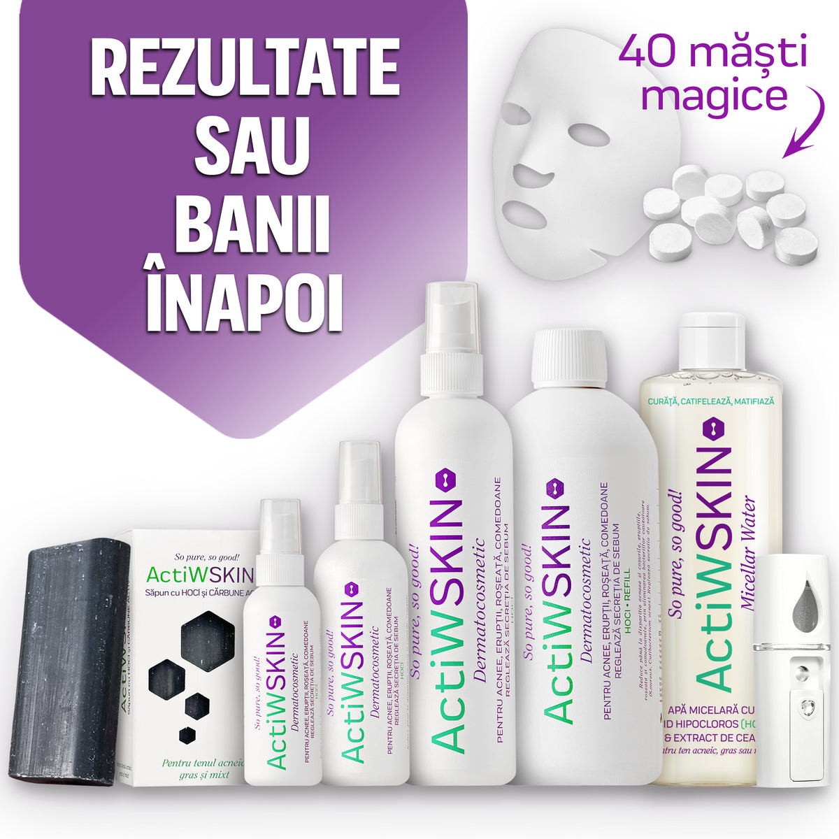 ActiW SKIN PENTRU ACNEE
