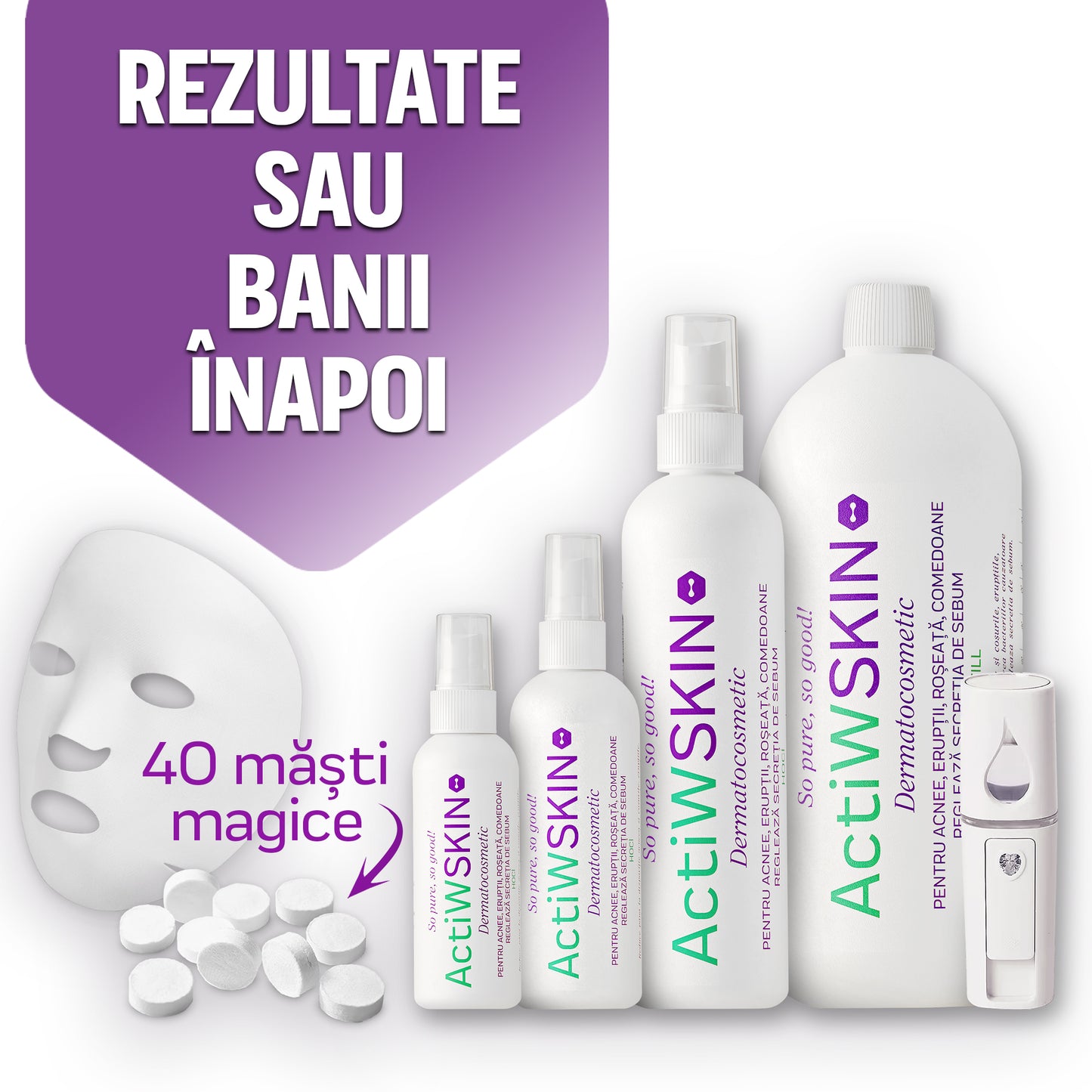 ActiW SKIN - ЗА АКНЕ - Малка опаковка - 12-15 дневно лечение