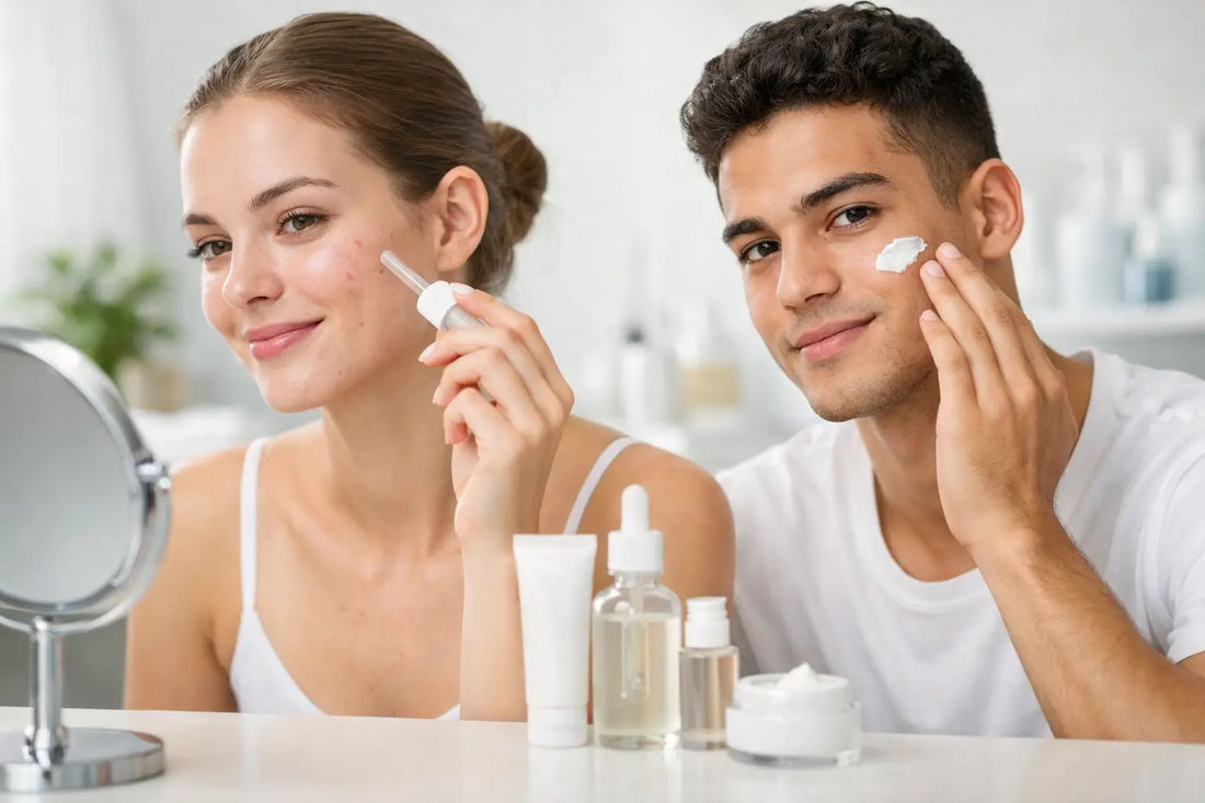 Produse dermatologic testate pentru acnee