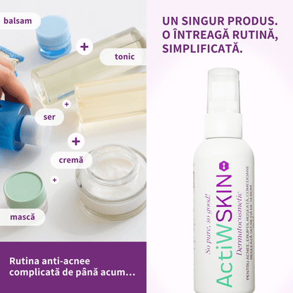ActiW SKIN - PENTRU ACNEE - Pachet mic - Tratament 12-15 zile