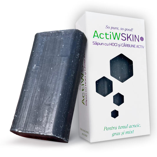 Сапун с хипохлориста киселина (HOCl) и активен въглен